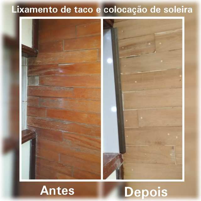 Foto 1 - Lixar pisos de madeira em foz do iguaçu
